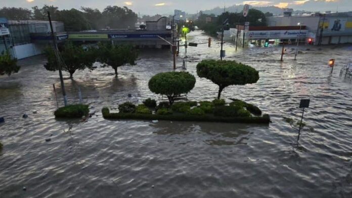 Desbordamiento- Río Cazones-Veracruz