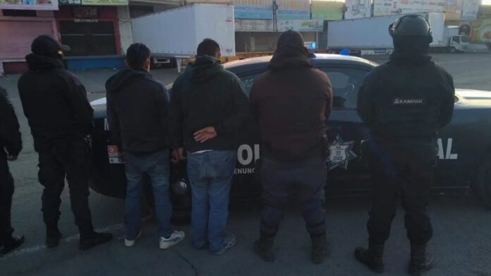 Detenidos-Central de Abasto-Toluca