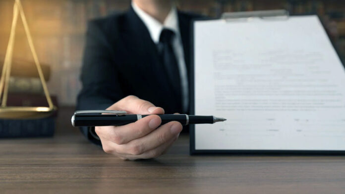 Firma de contrato