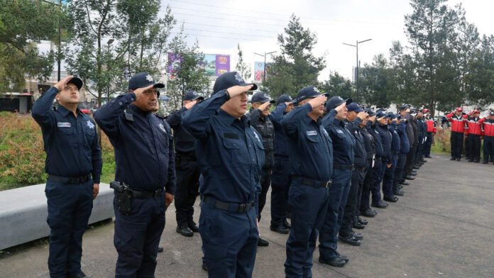 Policías de San Mateo Atenco