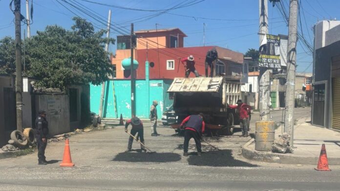 Rehabilitación vial- calle Chapultepec-San Mateo Atenco