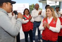 San Mateo Atenco entrega la pavimentación de la calle Chihuahua en el barrio de Guadalupe San Mateo Atenco-Pavimentación-Calle Chihuahua en el barrio de Guadalupe
