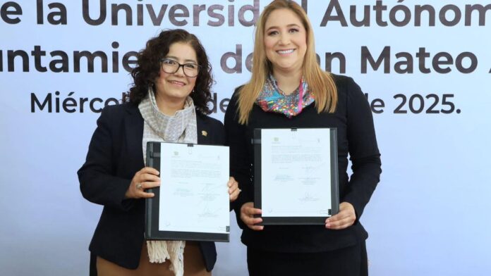 UAEMéx-San Mateo Atenco- convenio industria del calzado