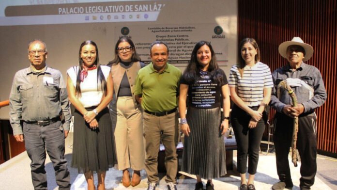 Audiencia sobre Ley General de Aguas - Xóchitl Zagal Audiencia sobre Ley General de Aguas - Xóchitl Zagal