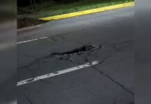 Alerta en Toluca: reportan formación de un posible socavón en la vialidad Isidro Fabela Socavón-Isidro Fabela-Toluca