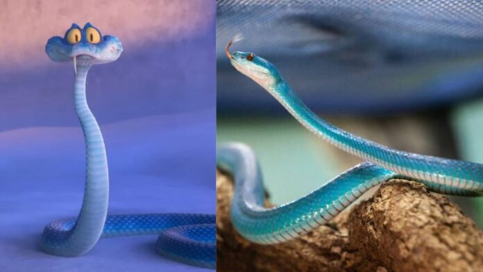Serpiente azul-Gary-Zootopia 2