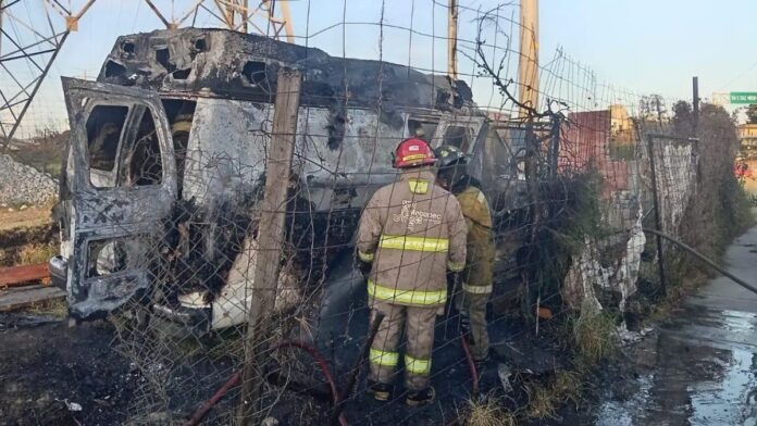Incendio-Ambulancia-Toluca