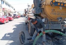 Refuerzan trabajos de desazolve para prevenir inundaciones en San Mateo Atenco Trabajos de desazolve - San Mateo Atenco