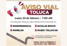 Peregrinación de Toluca a la Basílica de Guadalupe mantiene su ruta tradicional Cierre de calles-Toluca-Peregrinación