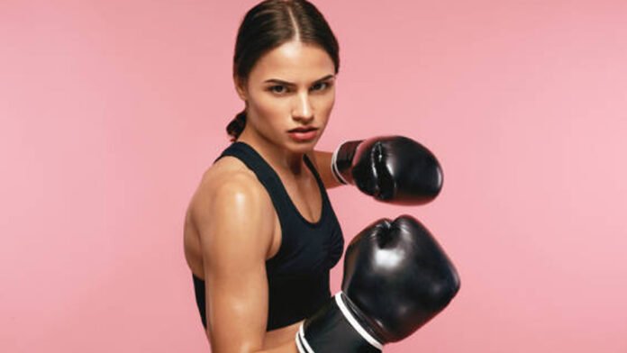 Mujer boxeadora
