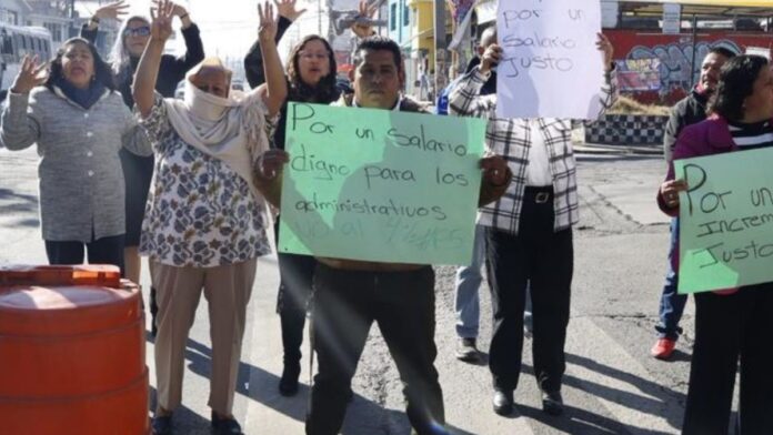 Paro-Personal administrativo-UAEMex