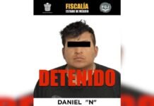 Detienen a presunto responsable por la desaparición y feminicidio de Ana Karen Detienen Daniel N-Responsable feminicidio-Ana Karen