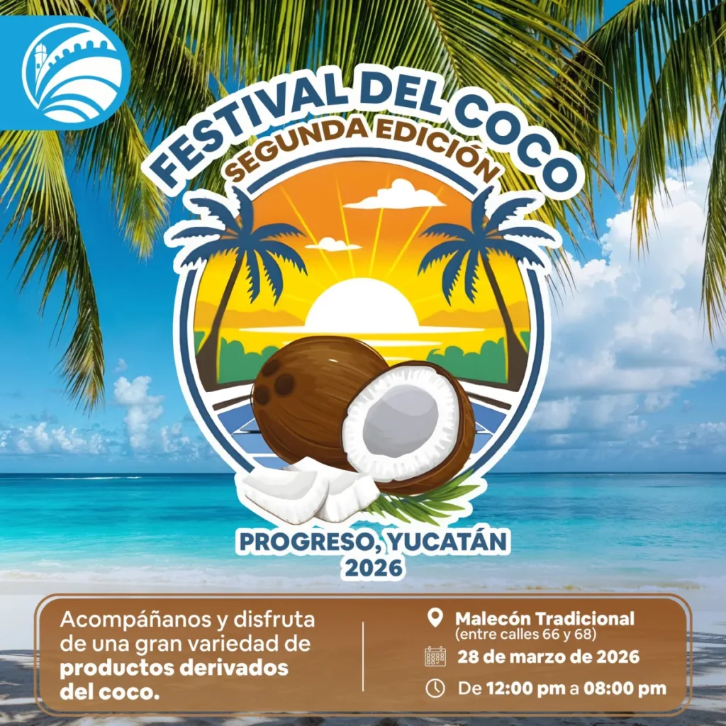 Festival del Coco 2026 - Progreso, Yucatán
