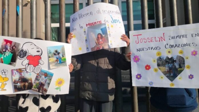 Protesta por Josselyn.