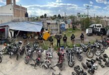 Cateo en Toluca revela taller clandestino de motos robadas; aseguran 32 unidades Taller clandestino de motos robadas-Toluca