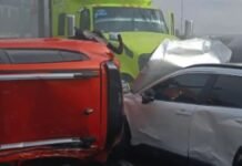 Tráiler provoca accidente múltiple en Ecatepec: un fallecido y cierre total del CEM Accidente múltiple- Ecatepec.