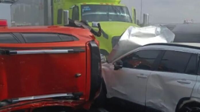 Accidente múltiple- Ecatepec.