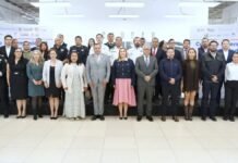 Presidenta de San Mateo Atenco encabeza Consejo Intermunicipal de Seguridad en Toluca Ana Muñiz Neyra liderará la seguridad en la Región XIV Toluca.