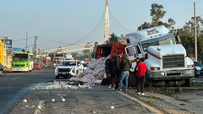 Doble accidente-carretera Toluca–Atlacomulco