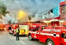 Fuerte incendio en negocio eléctrico en Terminal de Toluca moviliza a bomberos Incendio-Negocio -Terminal de Toluca