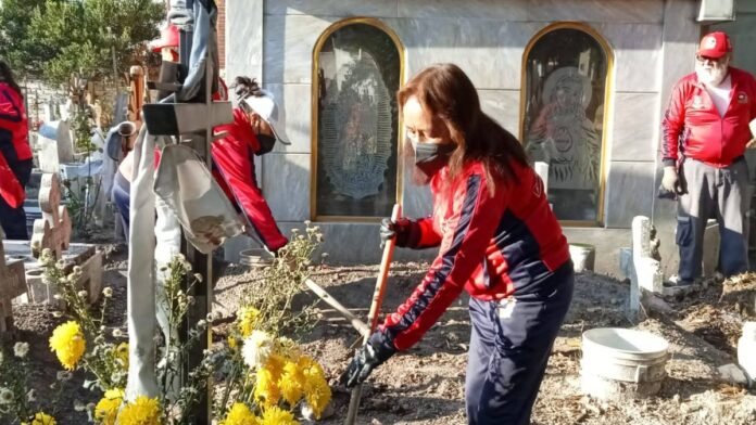 Limpieza de panteones-San Mateo Atenco