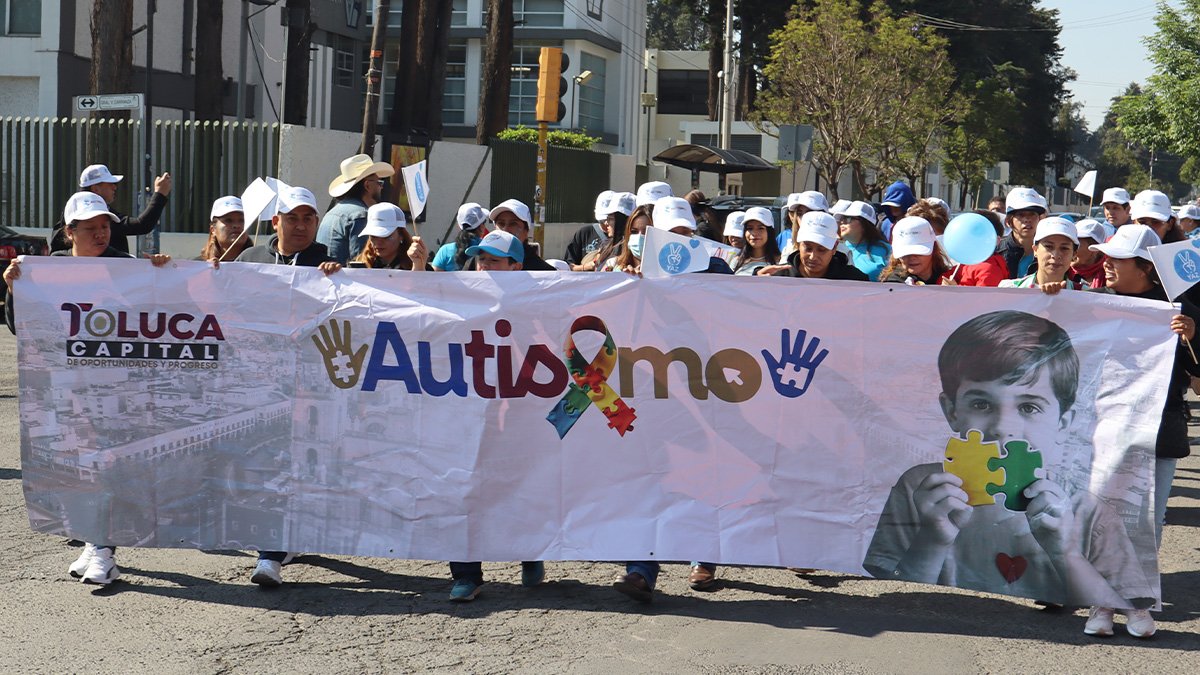 Marcha por el Autismo 2026 en Toluca