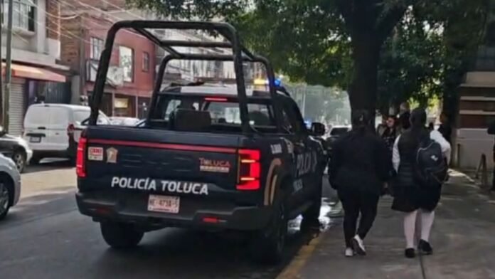 Operativo de seguridad-Regreso a clases-Toluca