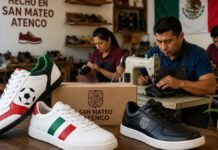 Calzado de San Mateo Atenco rumbo al Mundial; impulsan expansión y ventas estratégicas en calzado San Mateo prepara zapato mundialista 100% mexicano