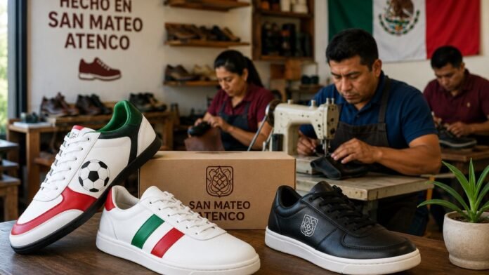 San Mateo prepara zapato mundialista 100% mexicano San Mateo prepara zapato mundialista 100% mexicano