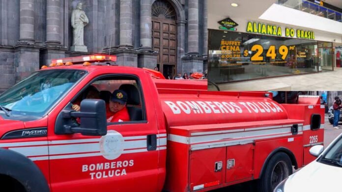 incendio plaza el molino Toluca