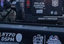 Patrullas estilo NYPD desatan polémica en Chihuahua; redes cuestionan identidad y estrategia de seguridad patrullas en chihuahua con logotipos de agencia nueva york