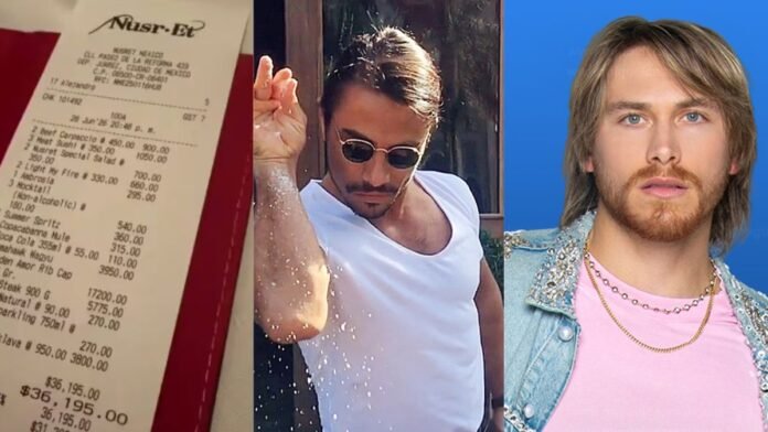 Aldo Denigris denuncia restaurante Salt Bae