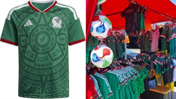 El 70% de las playeras de futbol de la selección mexicana son piratas