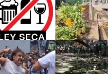 Decomisan cerveza en el FIFA Fan Fest del Zócalo y ley seca en EdoMex “El alcohol hace agresivos y sucios a los mexicanos dejando toneladas de basura, daños, y maltrato a las plantas y enseres públicos en festivales de futbol”.