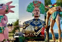 Monumentalmente horroroso Ecatepec se suma al Mundial 2026 con ajolete y figuras Monumentalmente horroroso Ecatepec se suma al Mundial