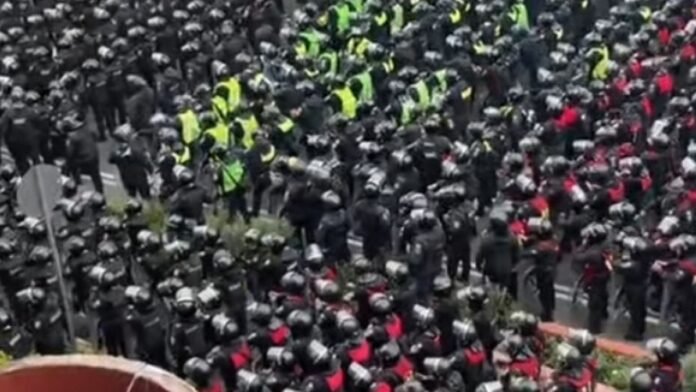 Mundial 2026 CDMX desplegará más de 56 mil policías para blindar la inauguración y los partidos del torneo Mundial 2026 CDMX desplegará más de 56 mil policías para blindar la inauguración y los partidos del torneo