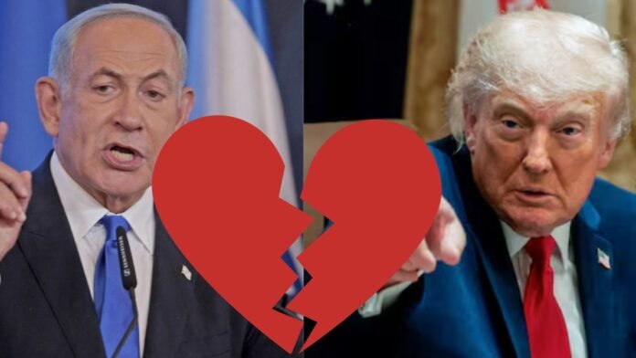 Trump y Netanyahu habrían protagonizado una fuerte discusión