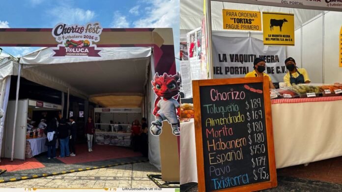festival del chorizo en Toluca