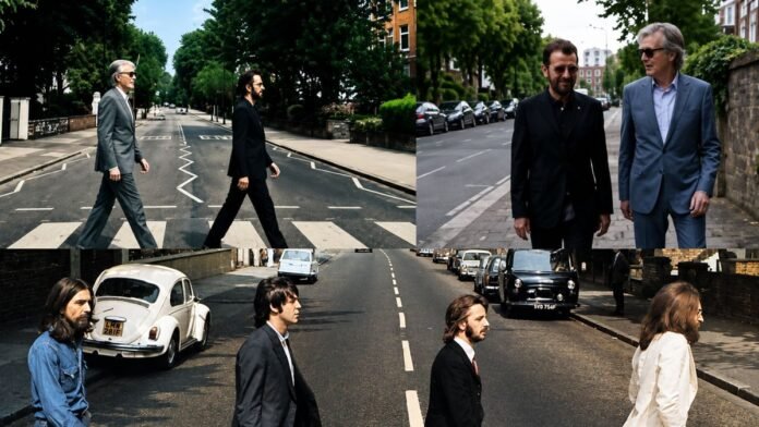 ringo y paul recrean iconica fotografia 56 años despues ringo y paul recrean iconica fotografia 56 años despues