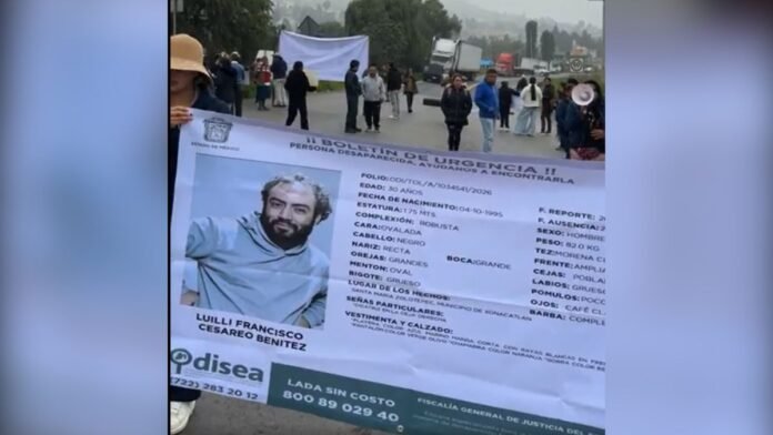 Búsqueda de un hombre desaparecido en Xonacatlán
