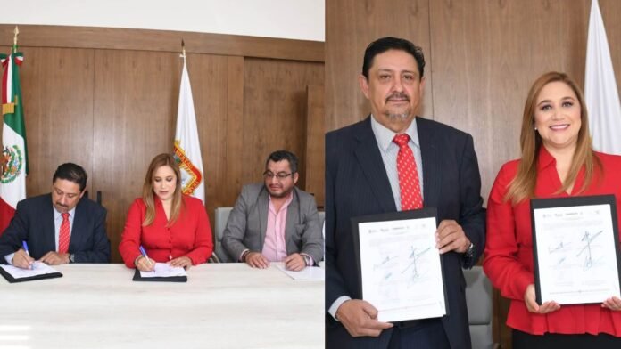 San Mateo Atenco firma convenio con el IGECEM para modernizar los servicios catastrales