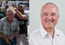 Exgobernador Ernesto Ruffo es presentado ante la FGR en Baja California; enfrenta investigación por presuntos delitos relacionados con huachicol fiscal Ingresan a Ernesto Ruffo a la FGR de Baja California tras detención por delincuencia organizada y huachicol fiscal