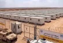 Israel esta construyendo campos de concentración ahorita mismo en Gaza. Israel esta construyendo campos de concentración ahorita mismo en Gaza