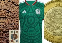 Deja de llamarlo “Calendario Azteca”: el verdadero significado del símbolo en la playera de la Selección Mexicana no lo llames calendario azteaca, mejor dile leyenda de los 5 soles