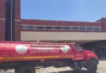 Bomberos de San Mateo Atenco apoyaron a sofocar incendio en bodega de reciclaje en Toluca Bomberos San Mateo Atenco