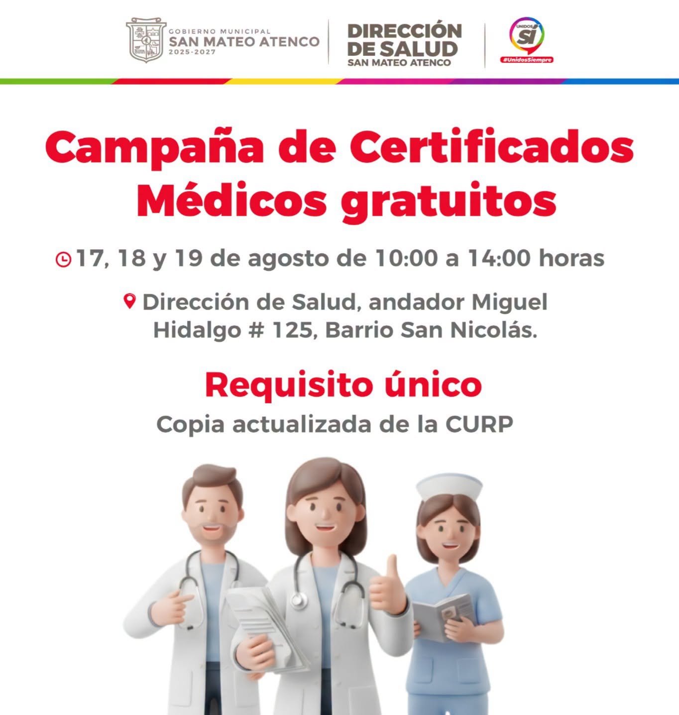 Campaña de Certificados - San Mateo Atenco