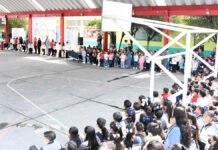 San Mateo Atenco refuerza vigilancia en escuelas; enlaces municipales acompañan regreso a labores Escuela de San Mateo Atenco
