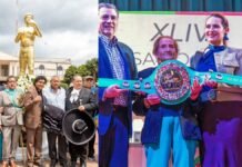 Tianguistenco rinde homenaje a Salvador Sánchez, leyenda del boxeo mexicano Tianguistenco rinde homenaje a Salvador Sánchez, leyenda del boxeo mexicano