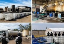 FGR desmantela cuatro centros clandestinos de procesamiento de combustible en tres estados Decomisan hidrocarburos