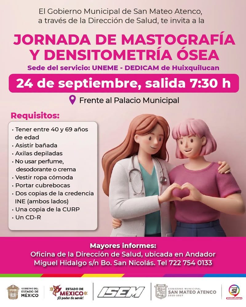 Jornada de Mastografía - San Mateo Atenco